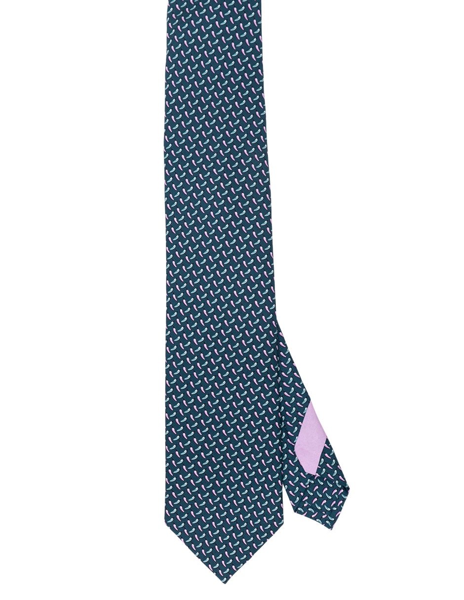Corbata P Covalin regular de seda para hombre
