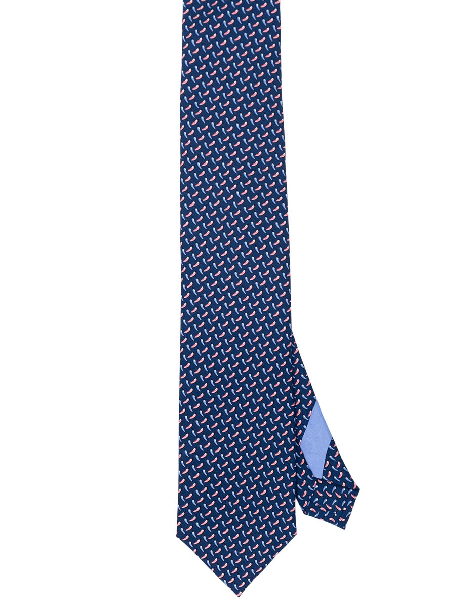 Corbata P Covalin regular de seda para hombre