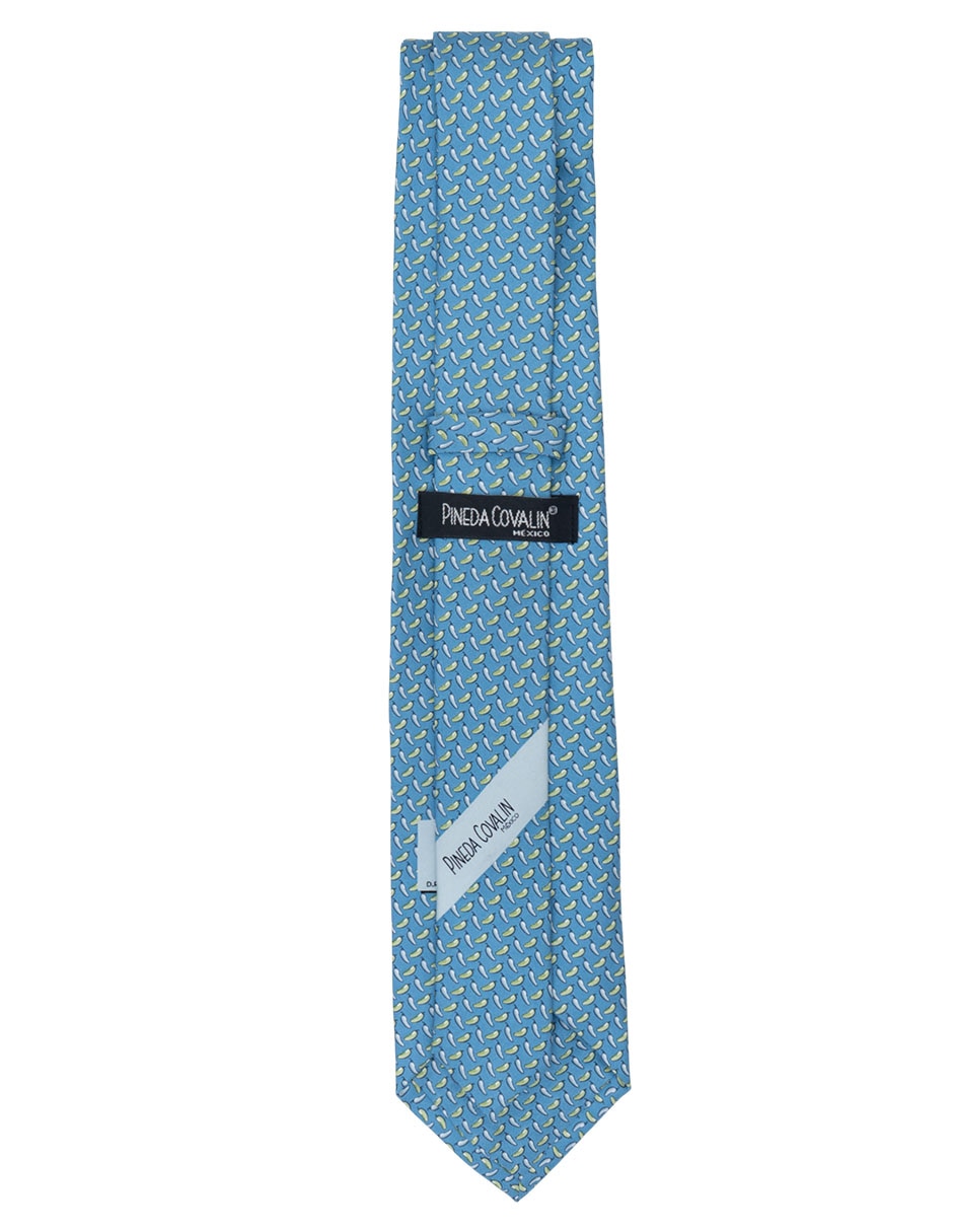 Corbata p covalin chiles de méxico de seda estampado gráfico para hombre