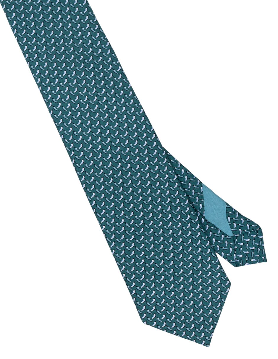 Corbata P Covalin regular de seda para hombre