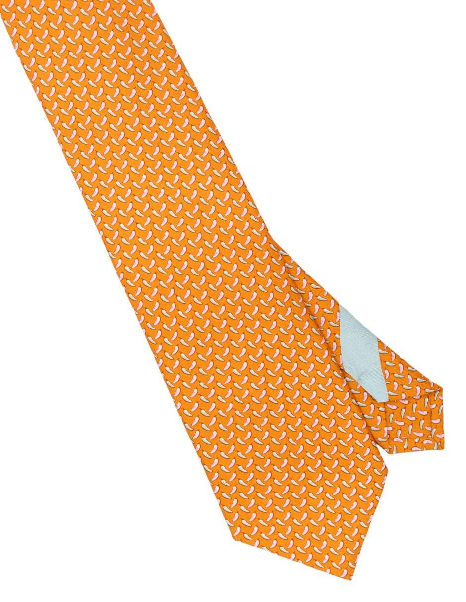 Corbata P Covalin regular de seda para hombre