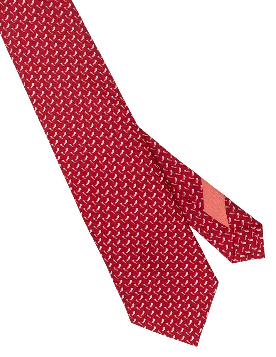 Corbata P Covalin regular de seda para hombre