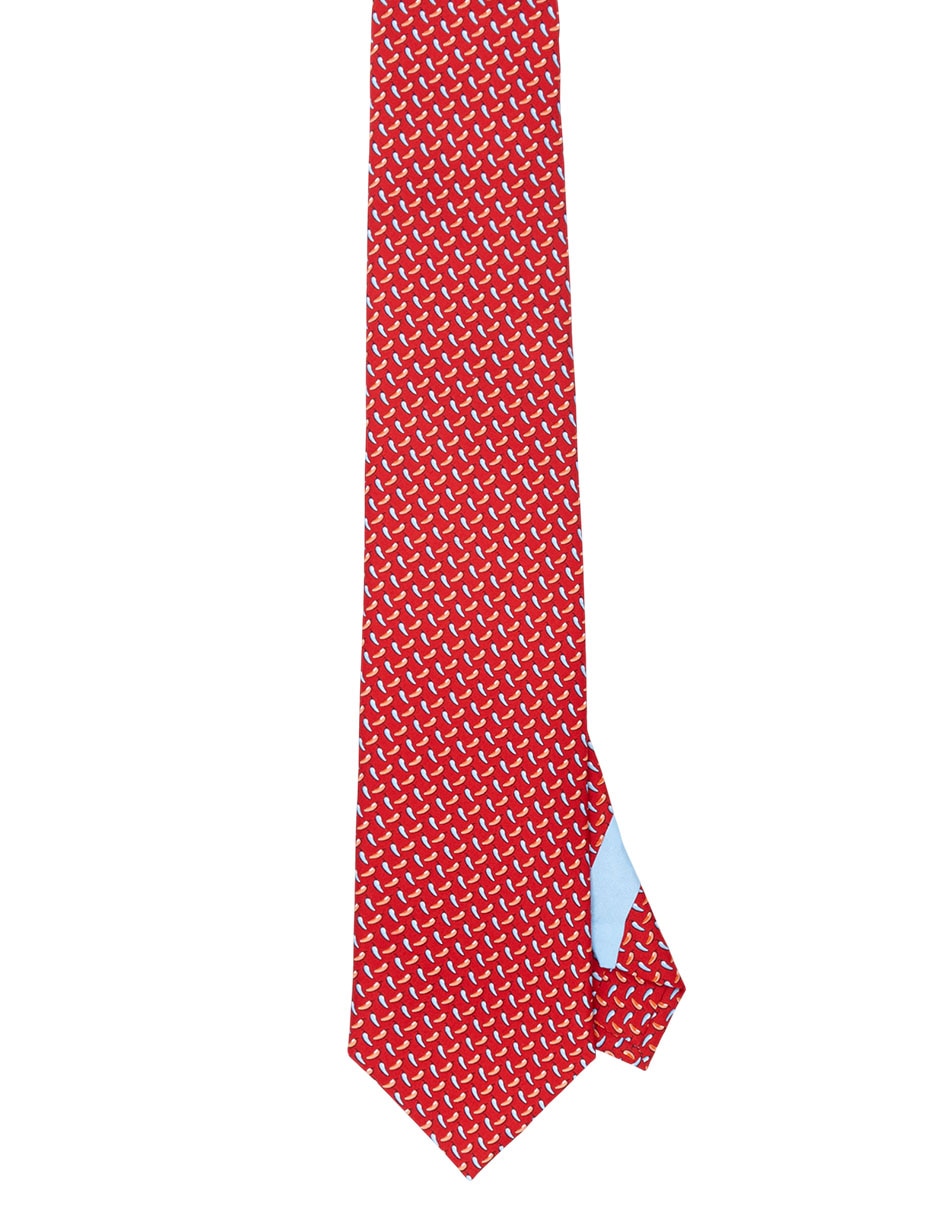 Corbata P Covalin regular de seda para hombre