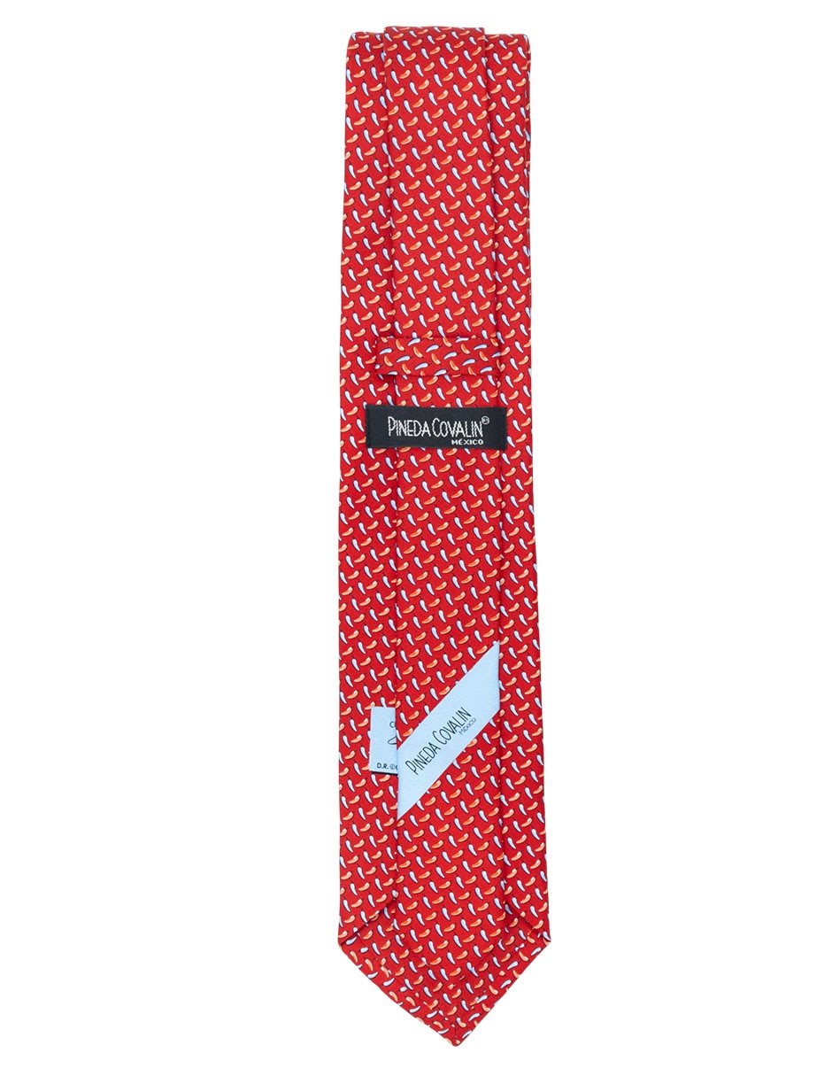 Corbata P Covalin regular de seda para hombre
