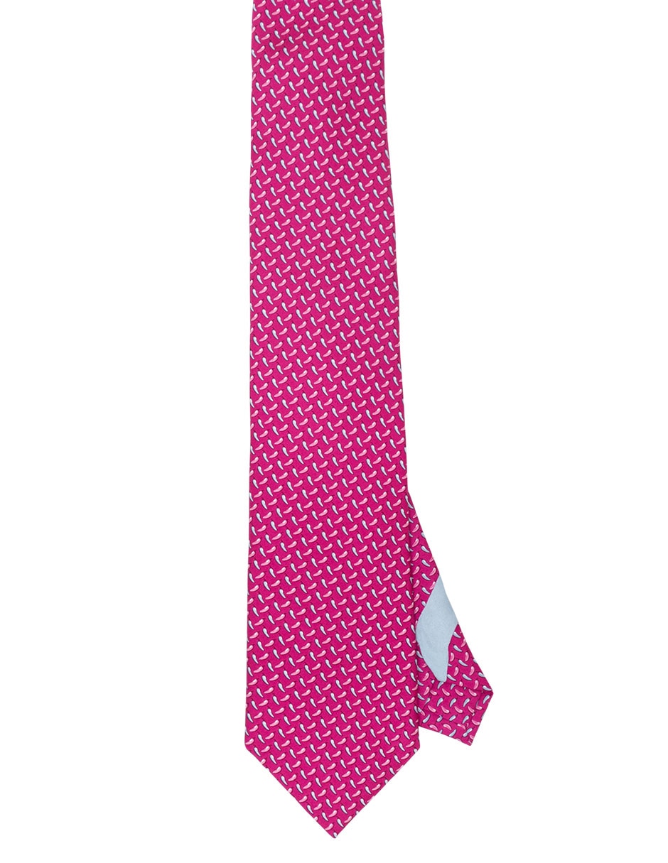 Corbata P Covalin regular de seda para hombre