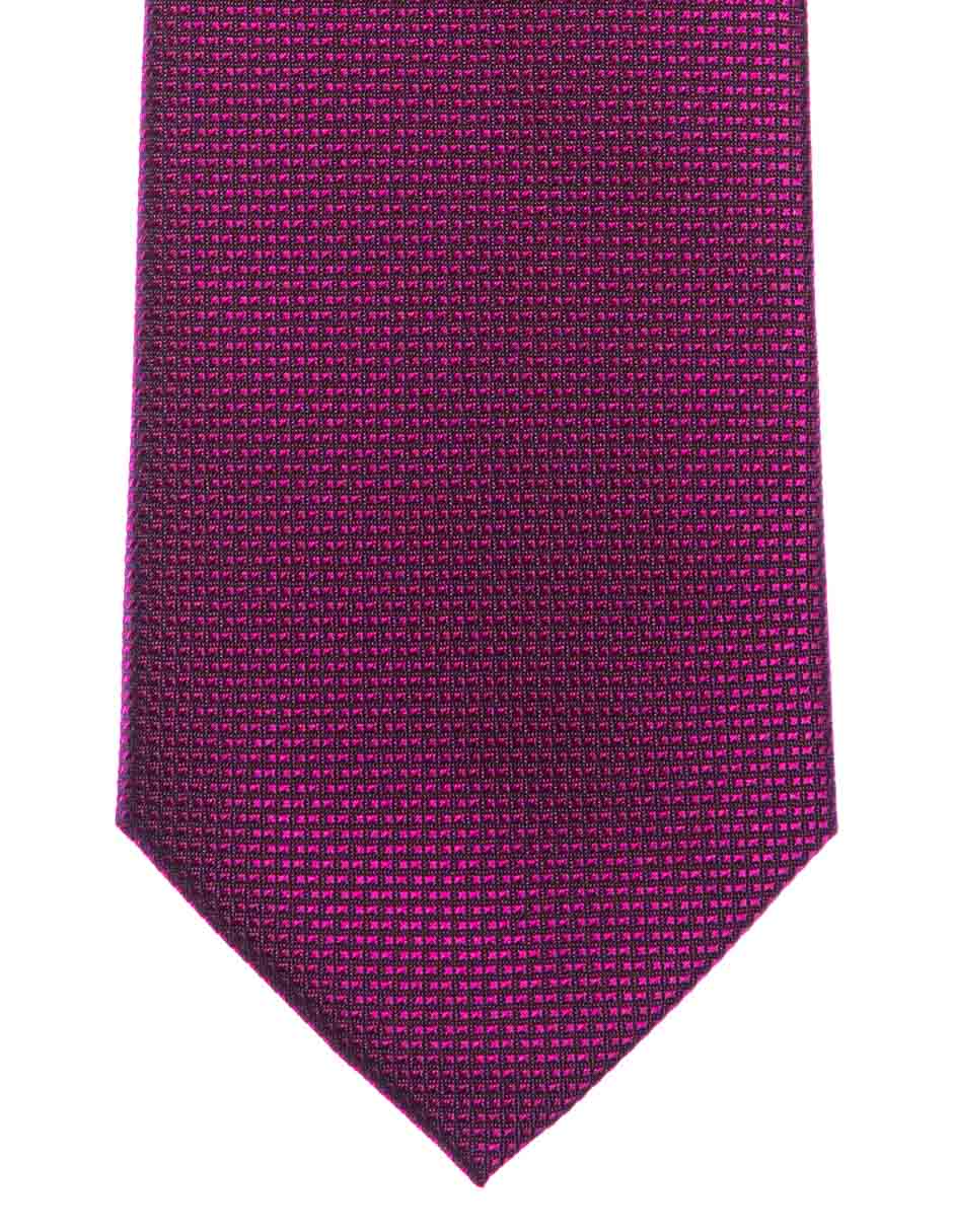 Corbata m fontana regular estampado a cuadros para hombre