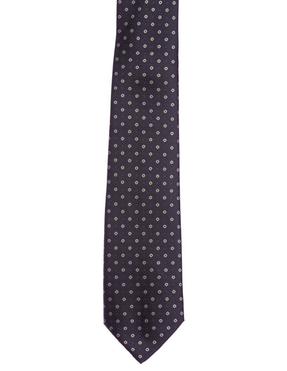 Corbata regular estampado floral para hombre 3