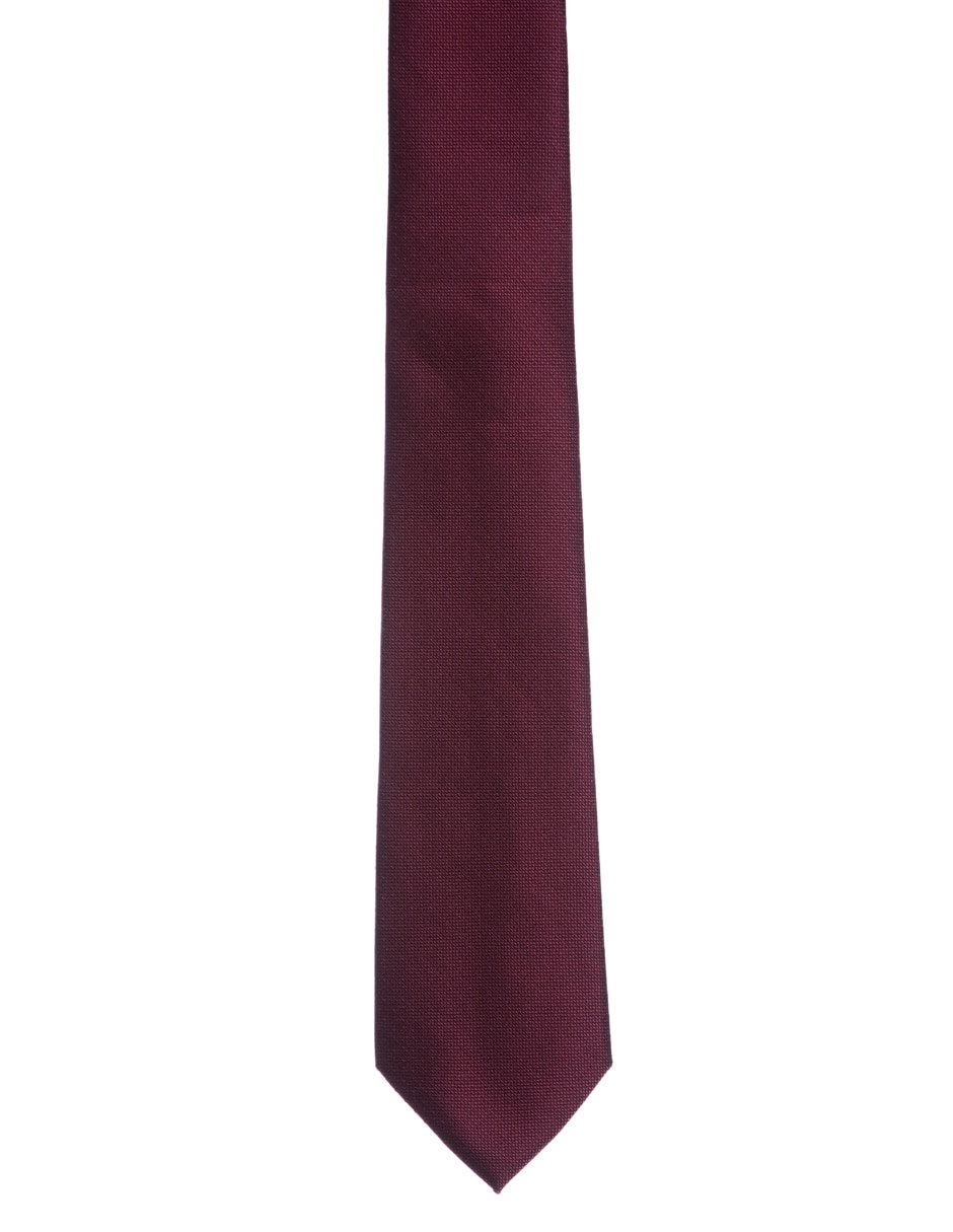 Corbata regular estampado a cuadros para hombre