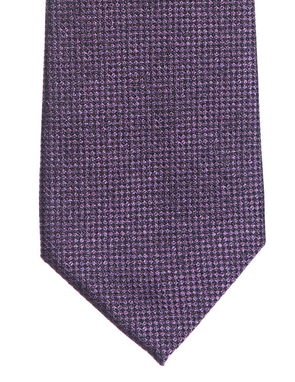 Corbata regular estampado a cuadros para hombre 1