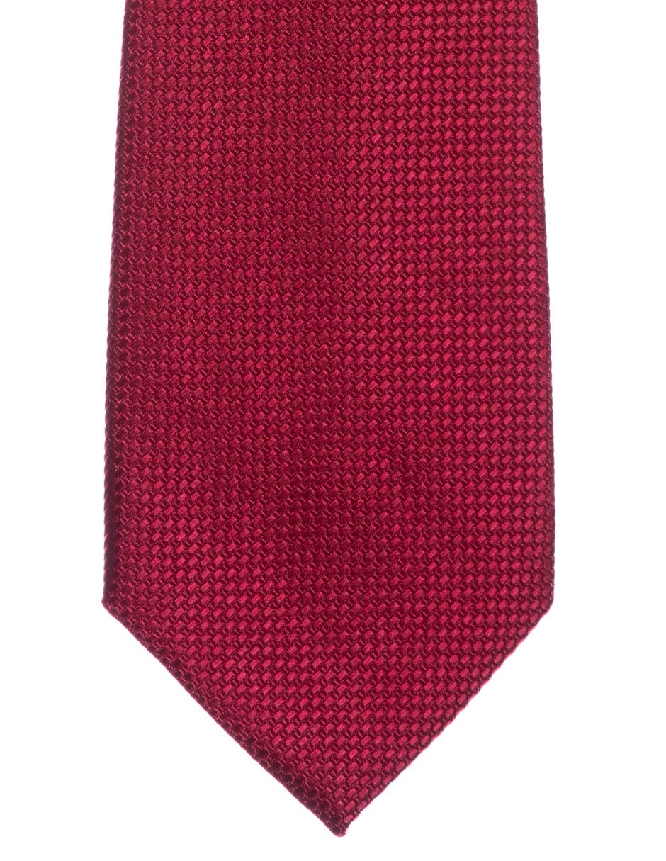 Corbata regular estampado a cuadros para hombre 1