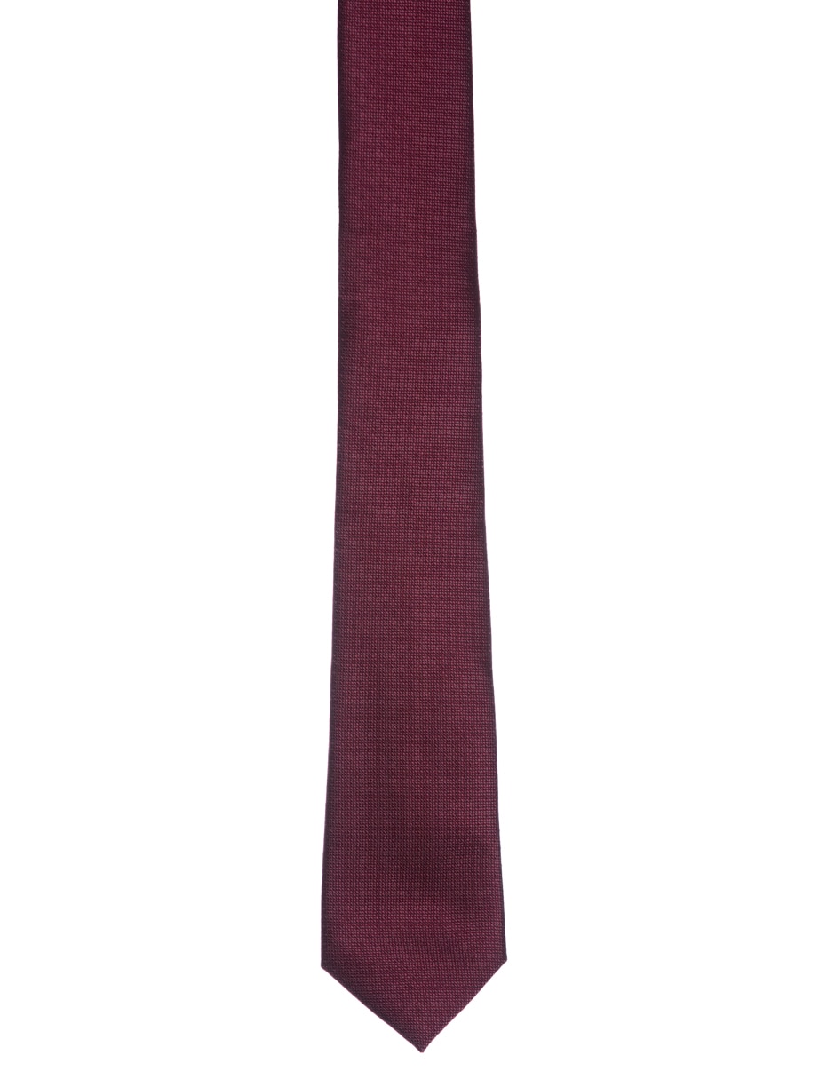Corbata regular estampado a cuadros para hombre 3