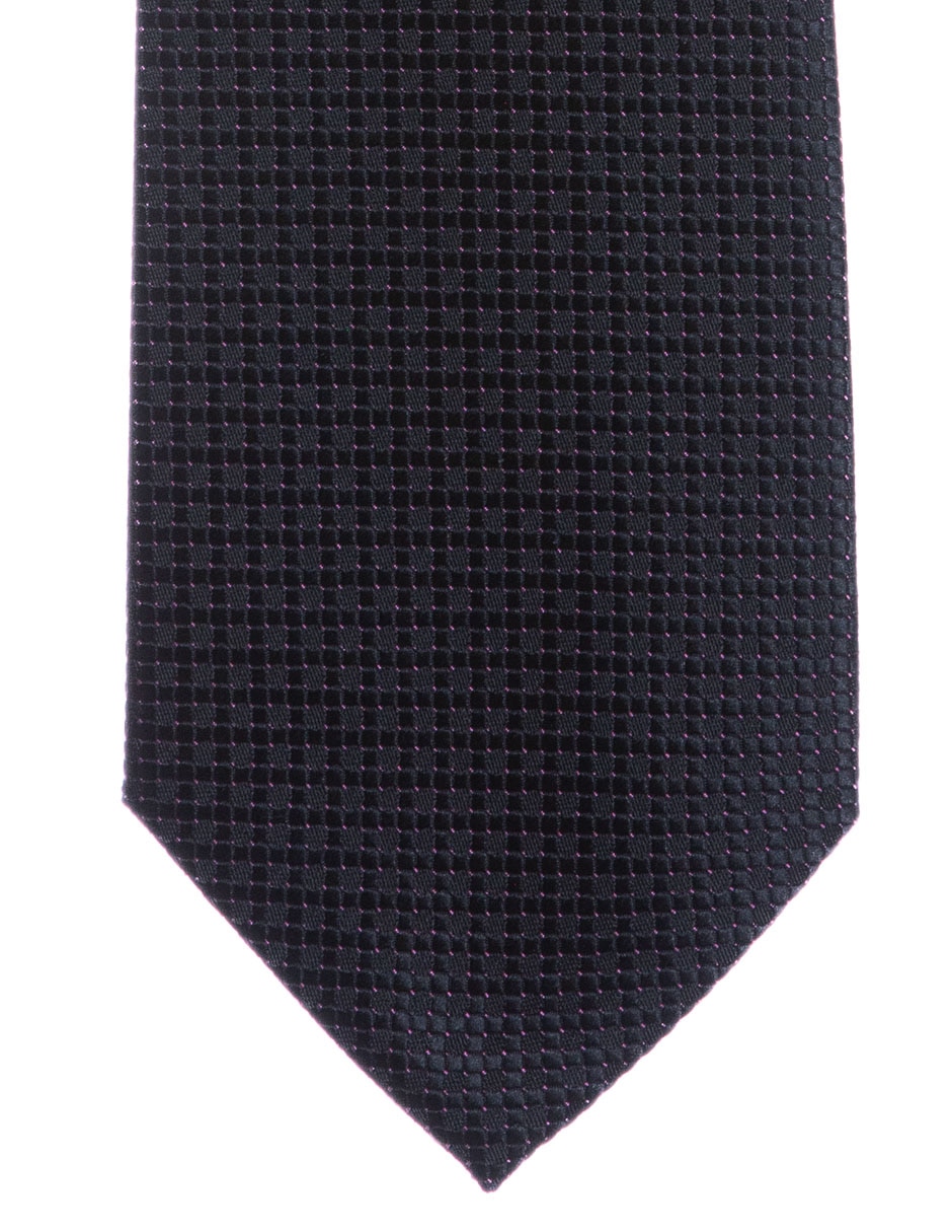 Corbata regular estampado a cuadros para hombre