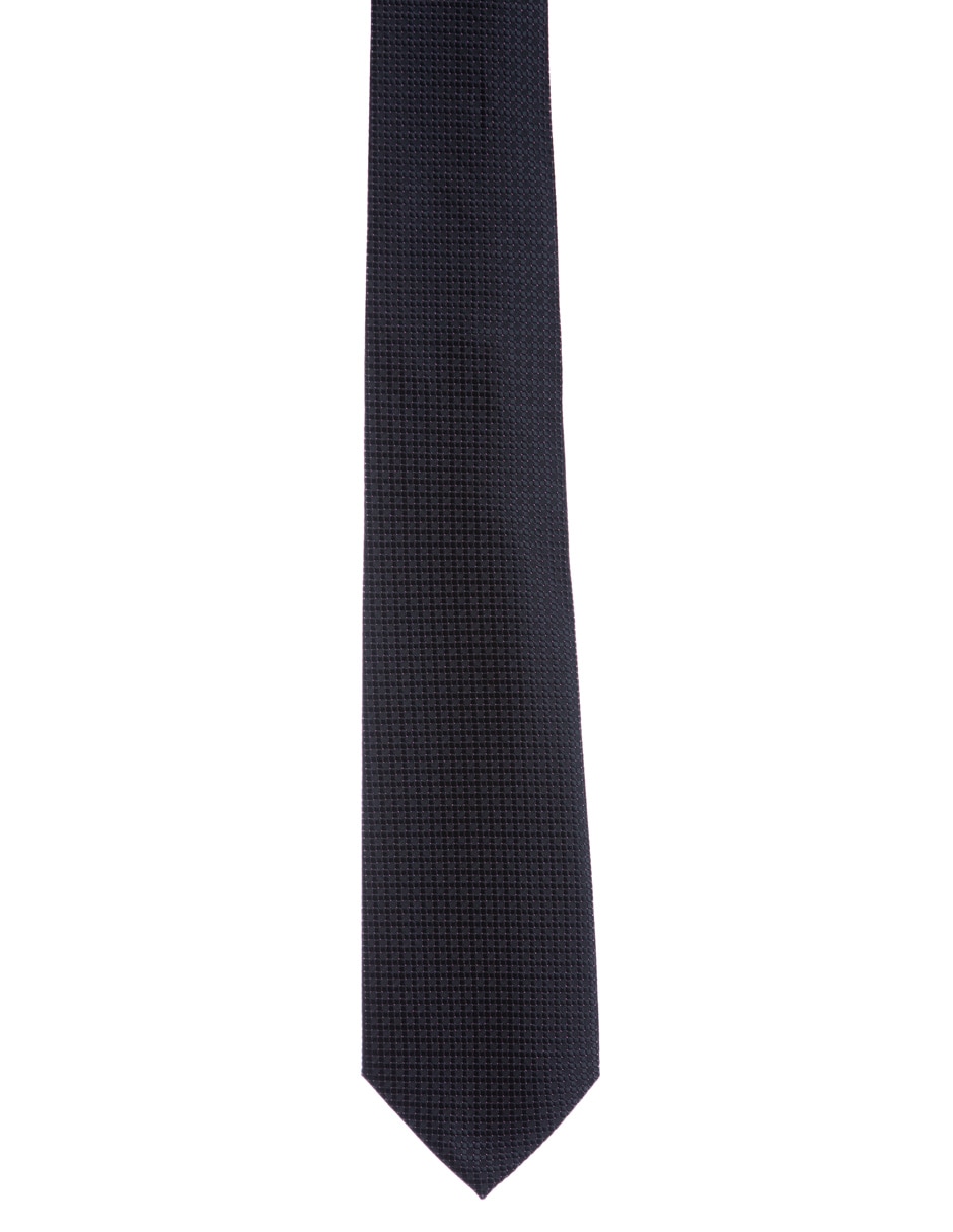Corbata regular estampado a cuadros para hombre 3