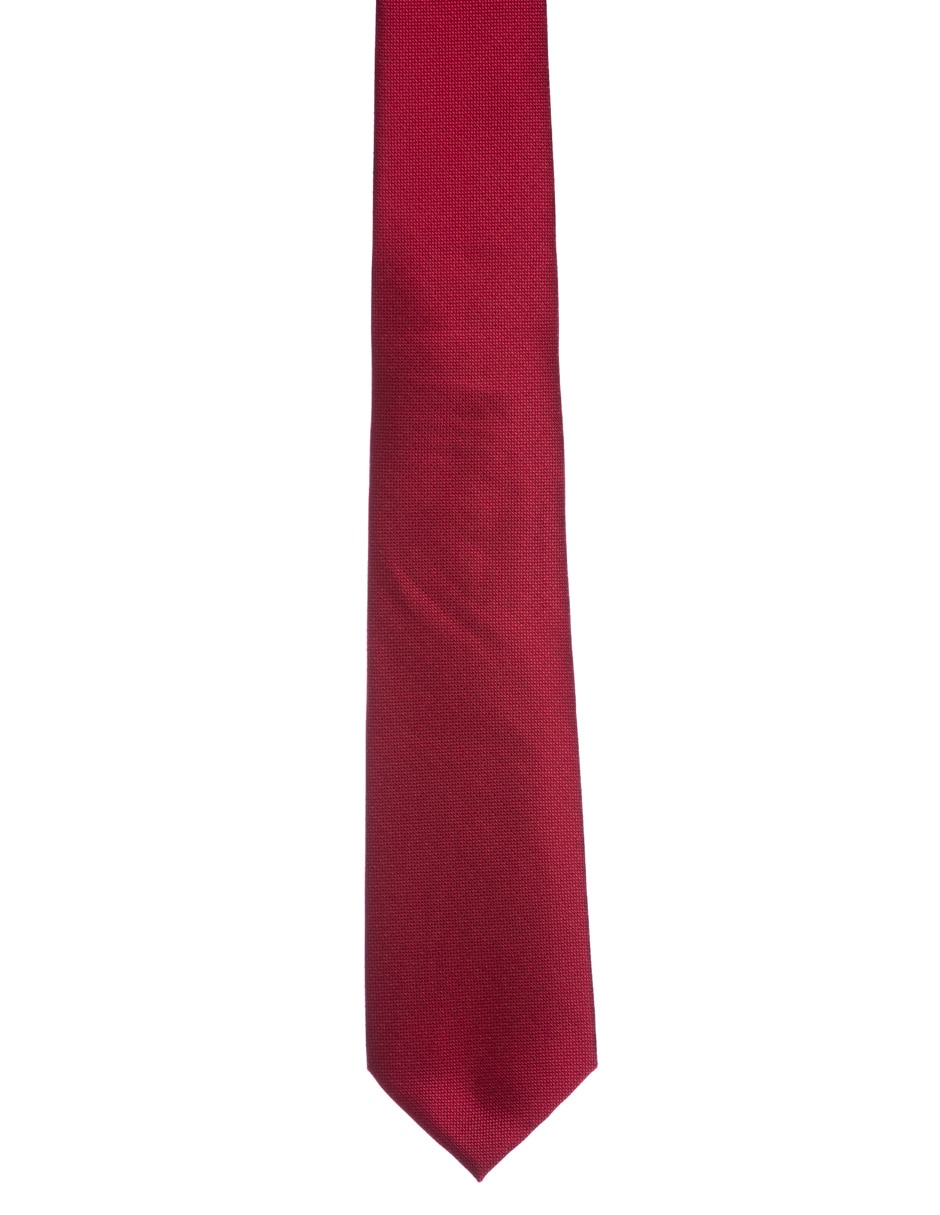 Corbata regular estampado a cuadros para hombre 2