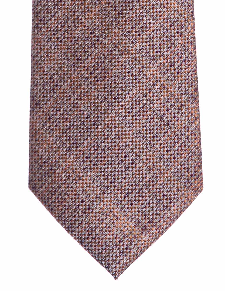Corbata regular estampado jaspeado para hombre