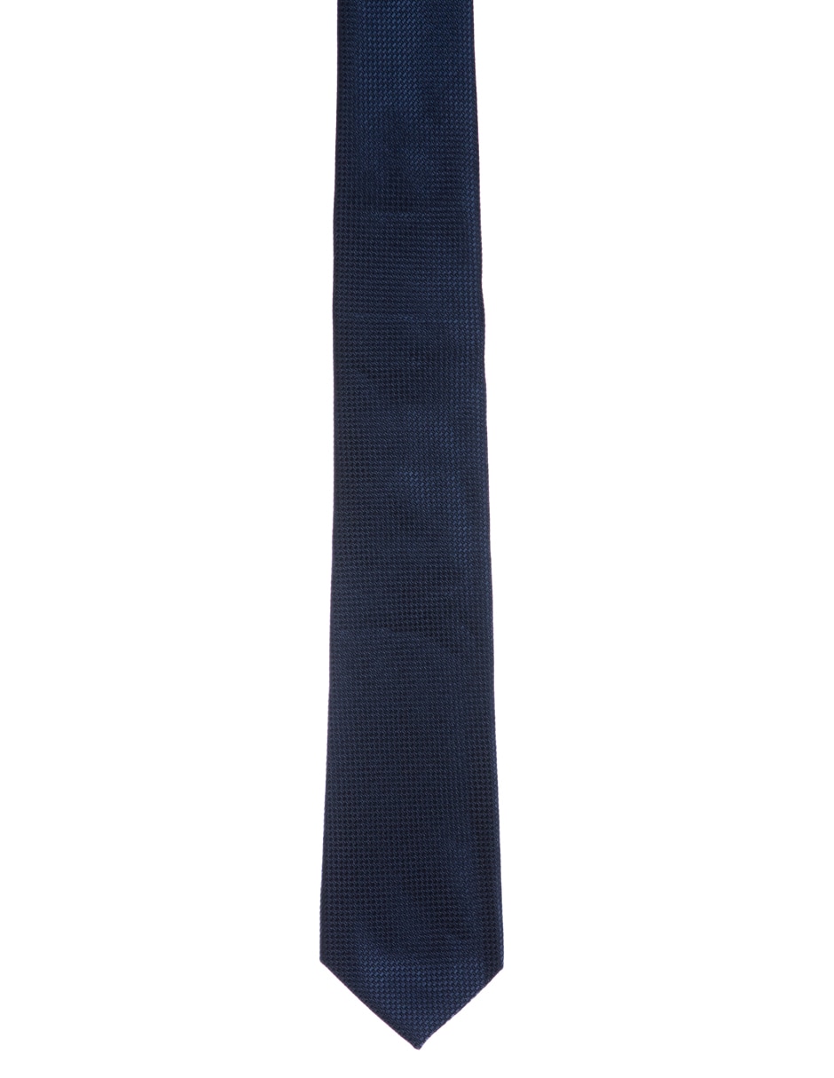 Corbata regular estampado a cuadros para hombre 3