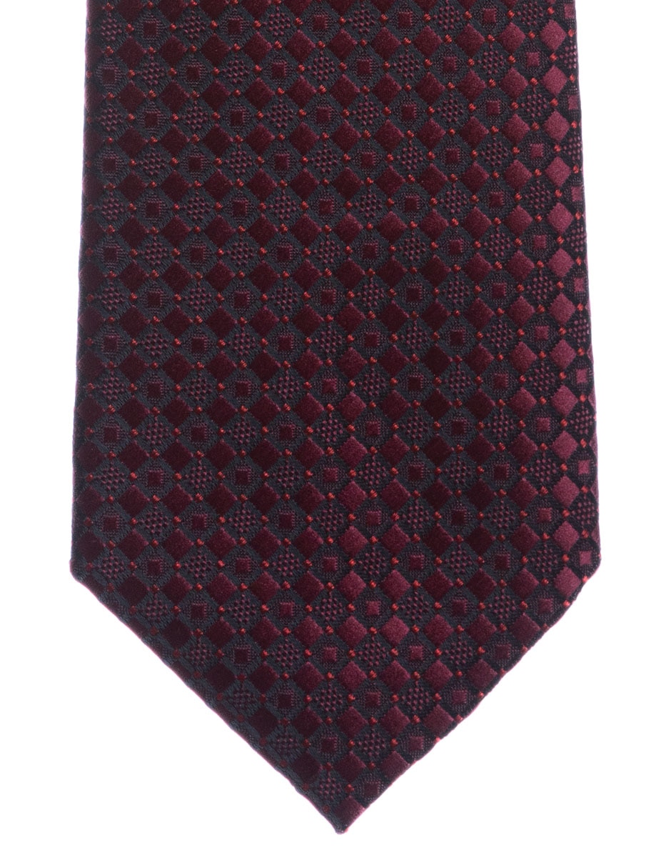 Corbata regular estampado a cuadros para hombre Corbata regular estampado a cuadros para hombre