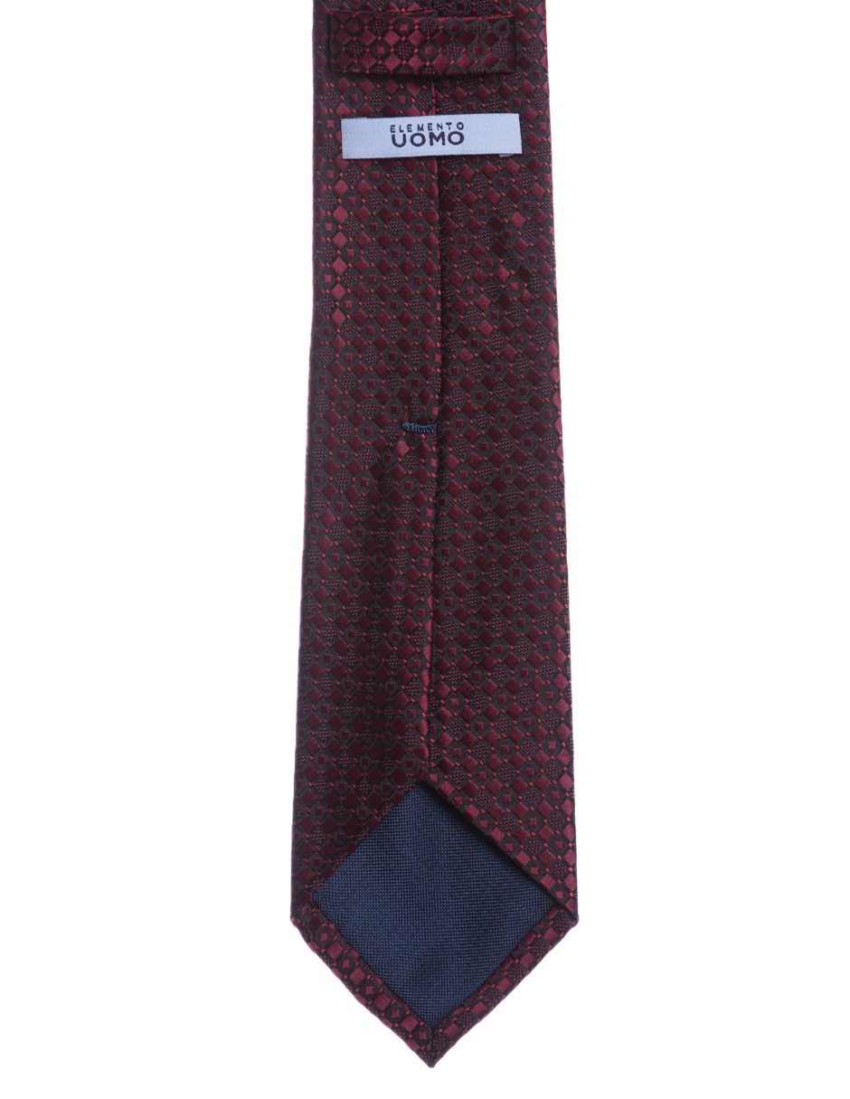 Corbata regular estampado a cuadros para hombre 2