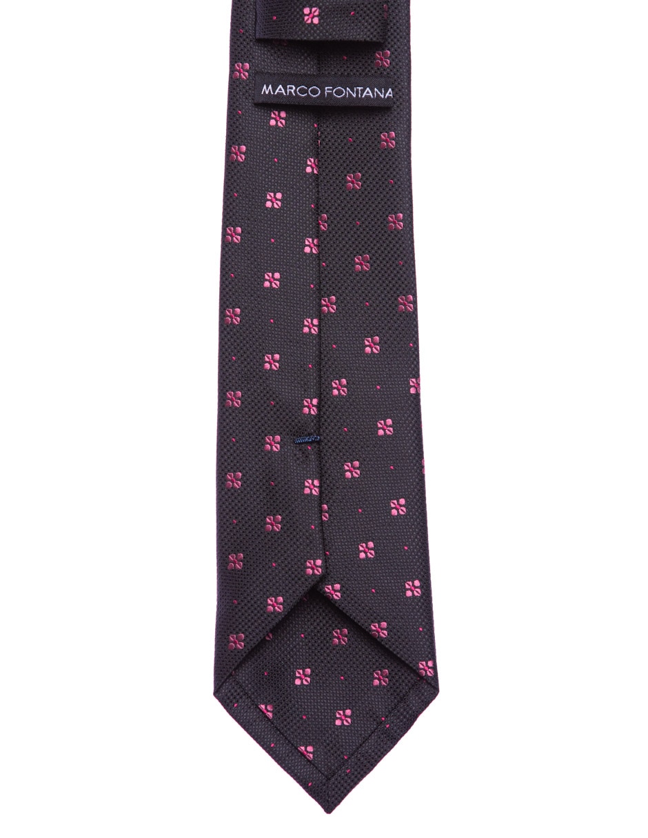 Corbata m fontana regular estampado floral para hombre