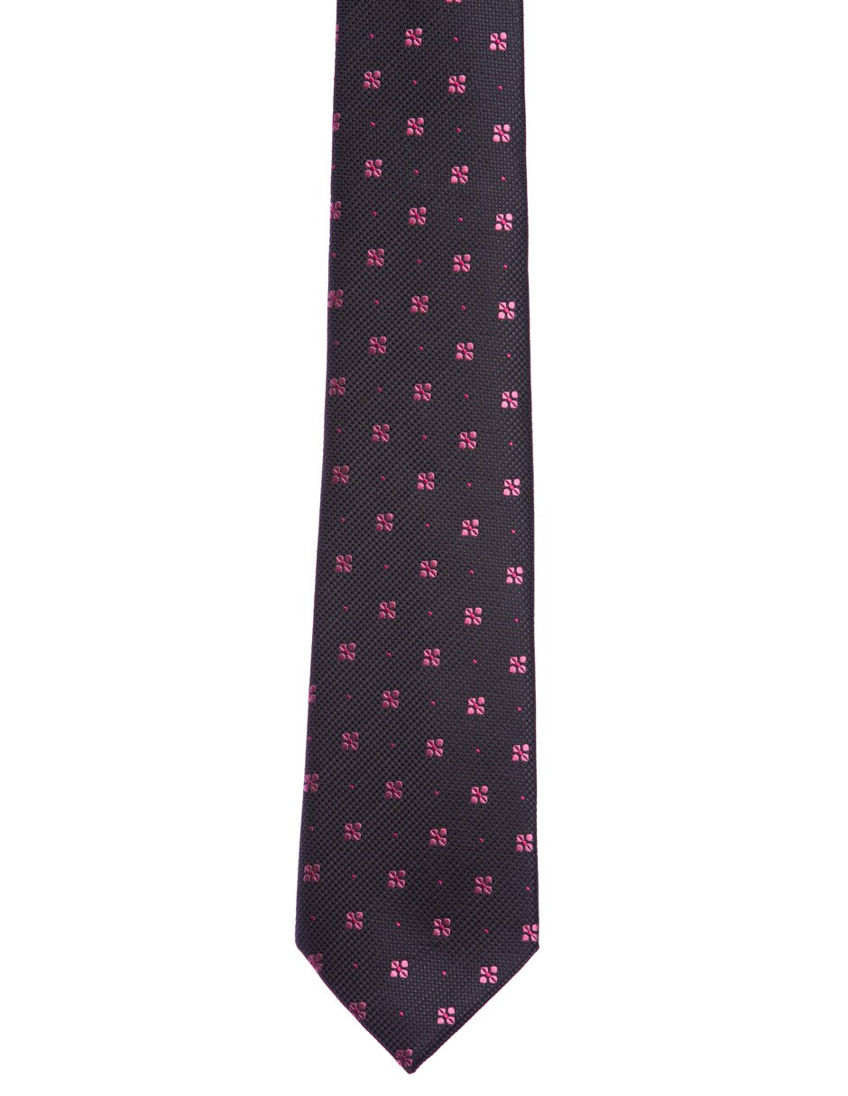 Corbata m fontana regular estampado floral para hombre
