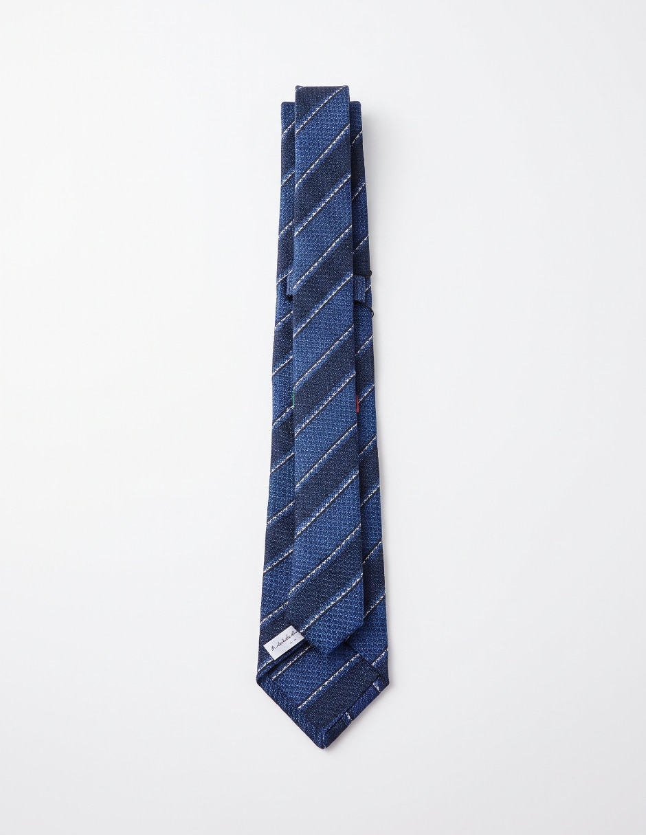 Corbata Regular (6-8.5 Cm) de algodón y seda estampado jacquard para hombre 2