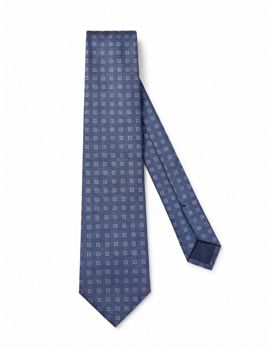 Corbata regular (6-8.5 Cm) de seda Estampado Jacquard para hombre 1