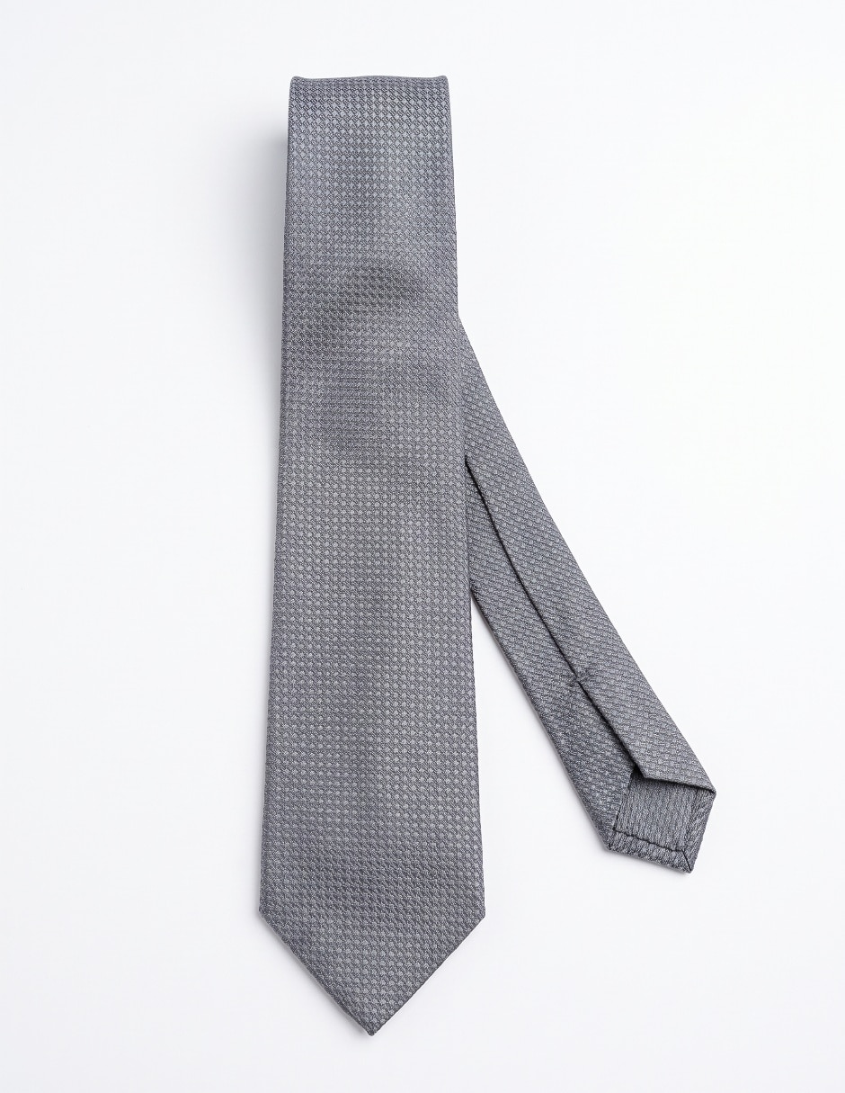 Corbata regular (6-8.5 Cm) de seda Estampado Jacquard para hombre 1