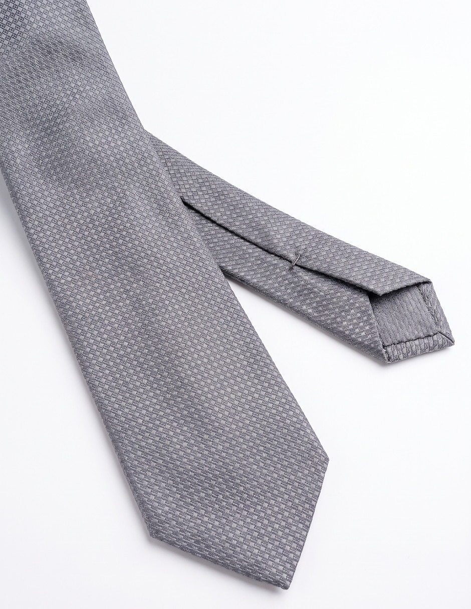 Corbata regular (6-8.5 Cm) de seda Estampado Jacquard para hombre 3