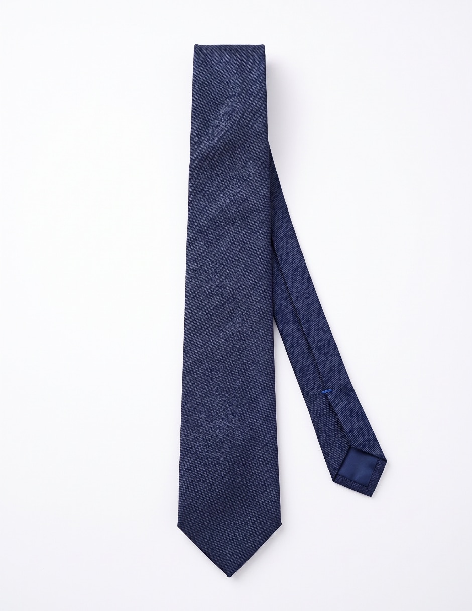 Corbata Regular (6-8.5 Cm) de algodón y seda estampado jacquard para hombre
