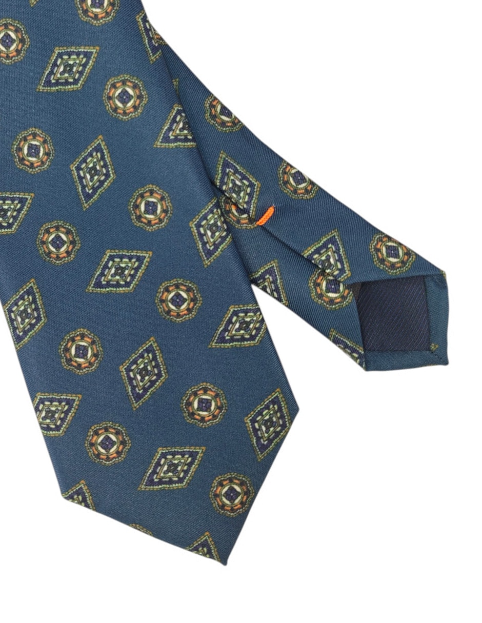 Corbata regular estampado floral para hombre 2