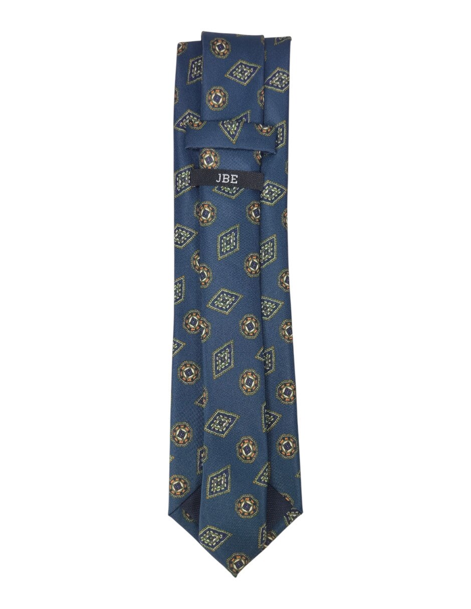 Corbata regular estampado floral para hombre 3