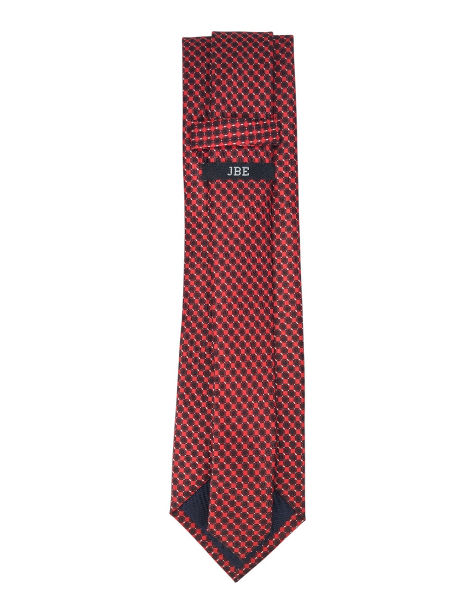 Corbata regular de seda estampado para hombre 2