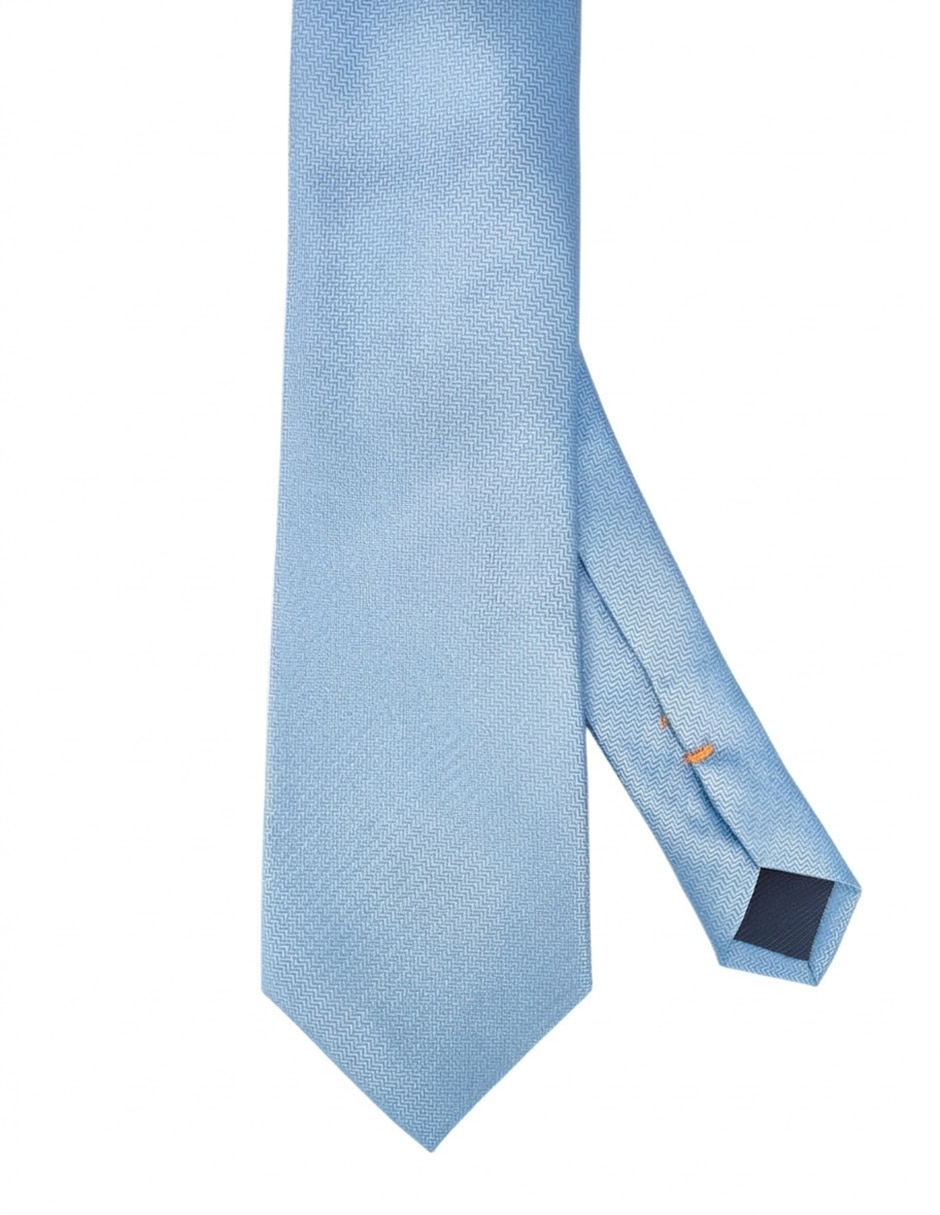 Corbata regular estampado geométrico para hombre