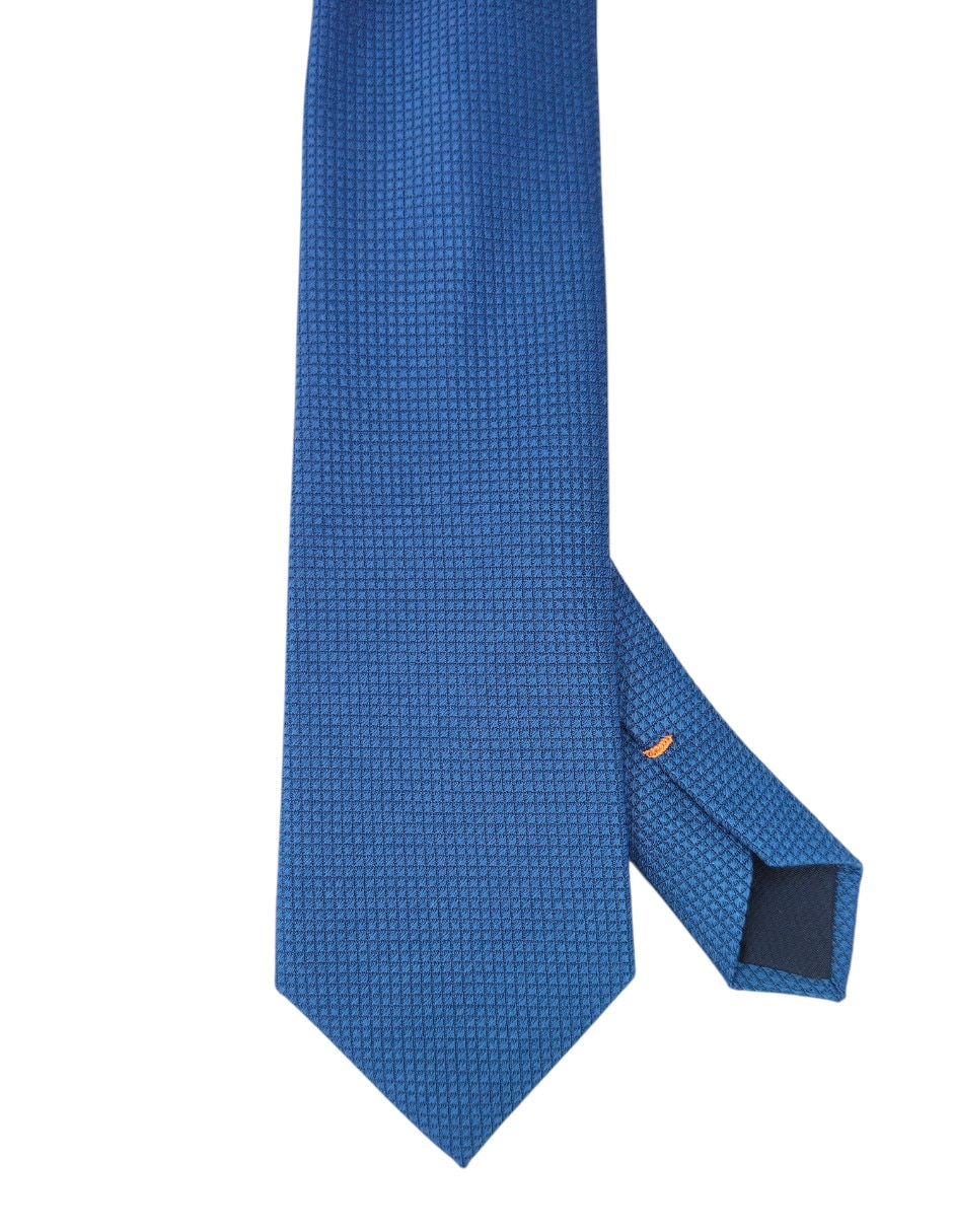Corbata regular estampado gráfico para hombre