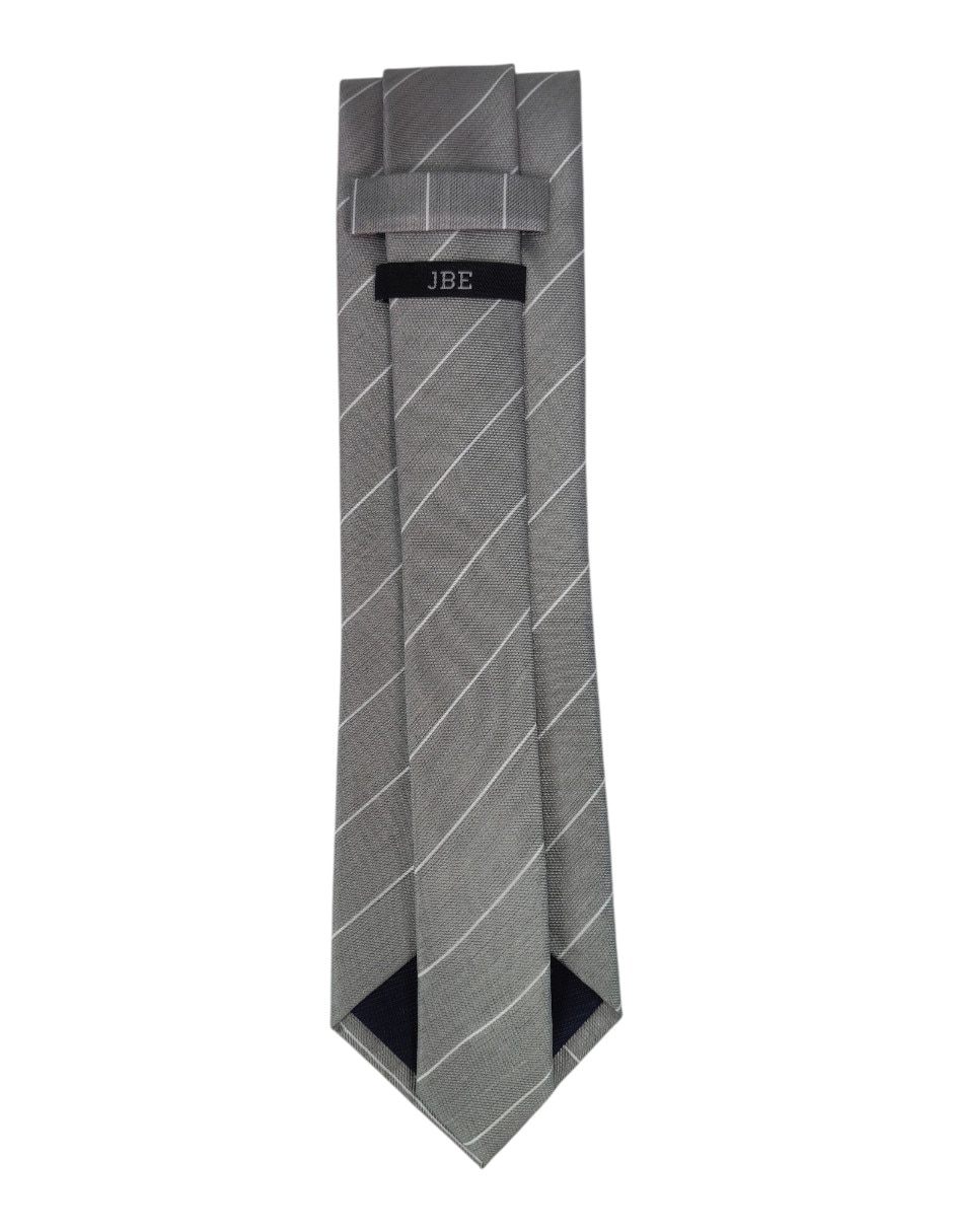 Corbata regular estampado a rayas para hombre 3