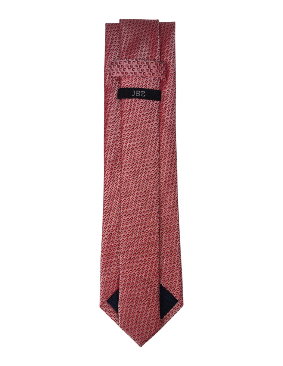 Corbata regular estampado geométrico para hombre 3