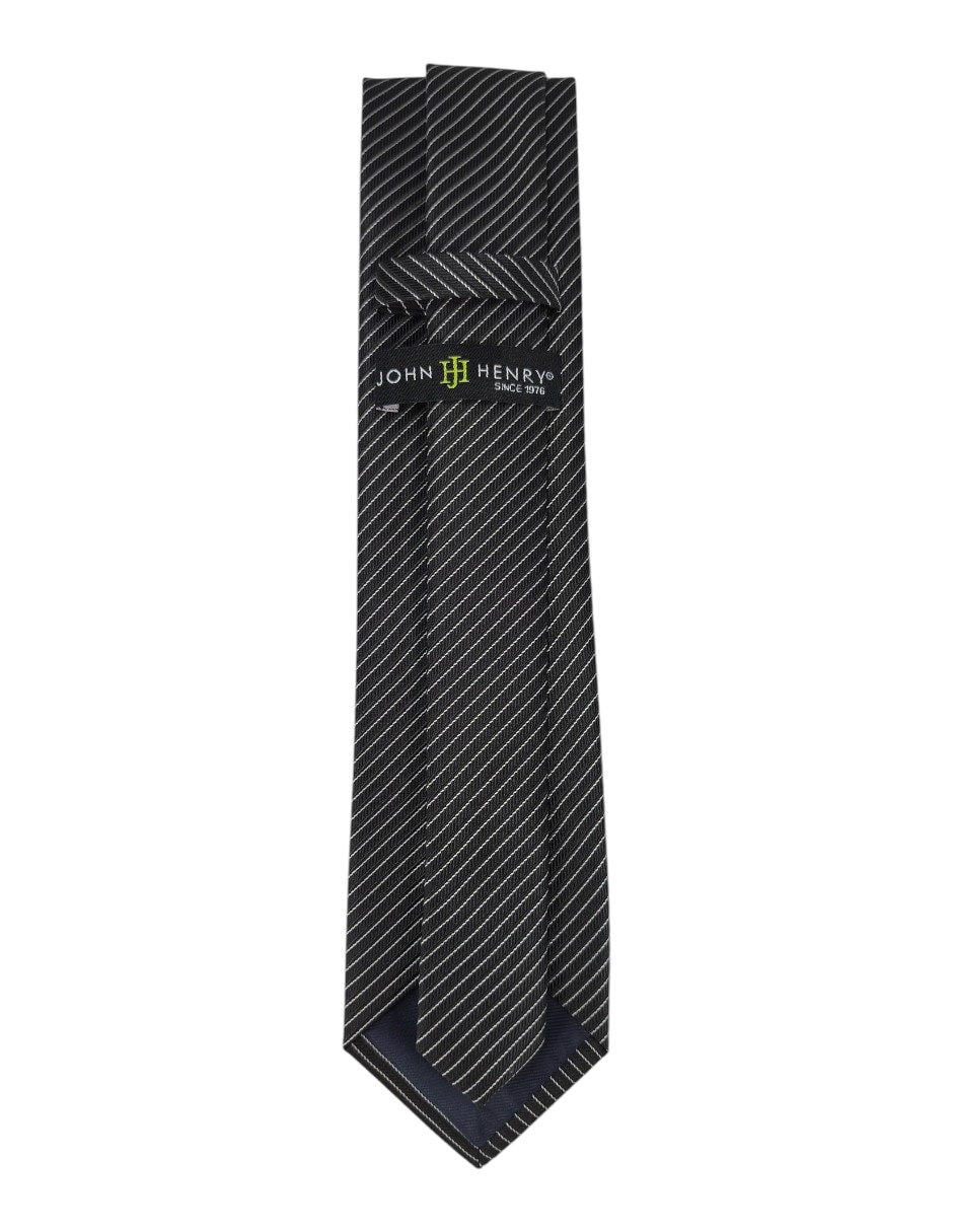Corbata regular estampado a rayas para hombre 3