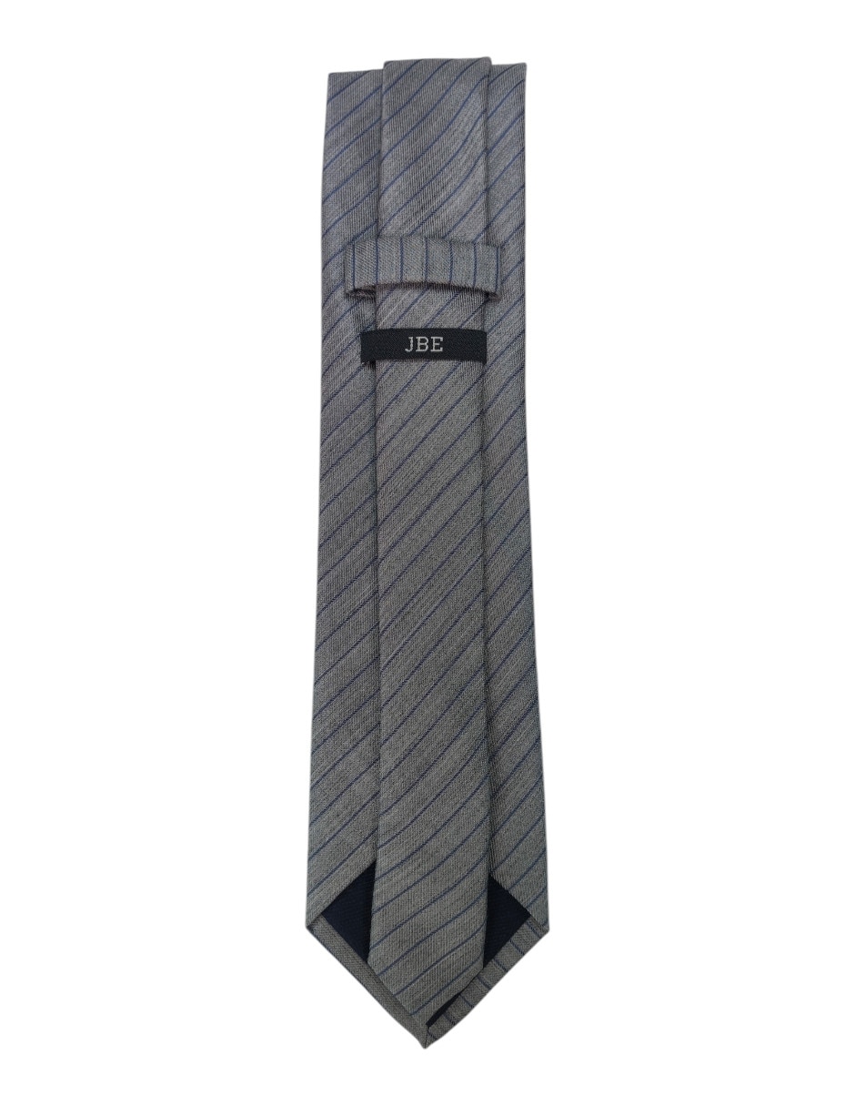 Corbata regular estampado a rayas para hombre 2
