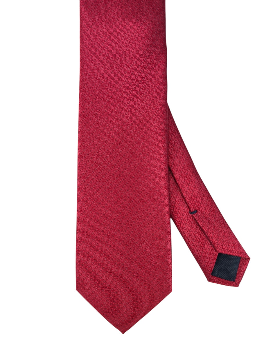 Corbata regular estampado gráfico para hombre 1