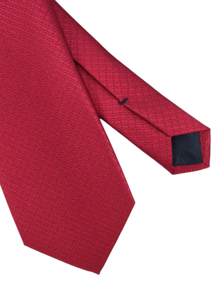 Corbata regular estampado gráfico para hombre 2