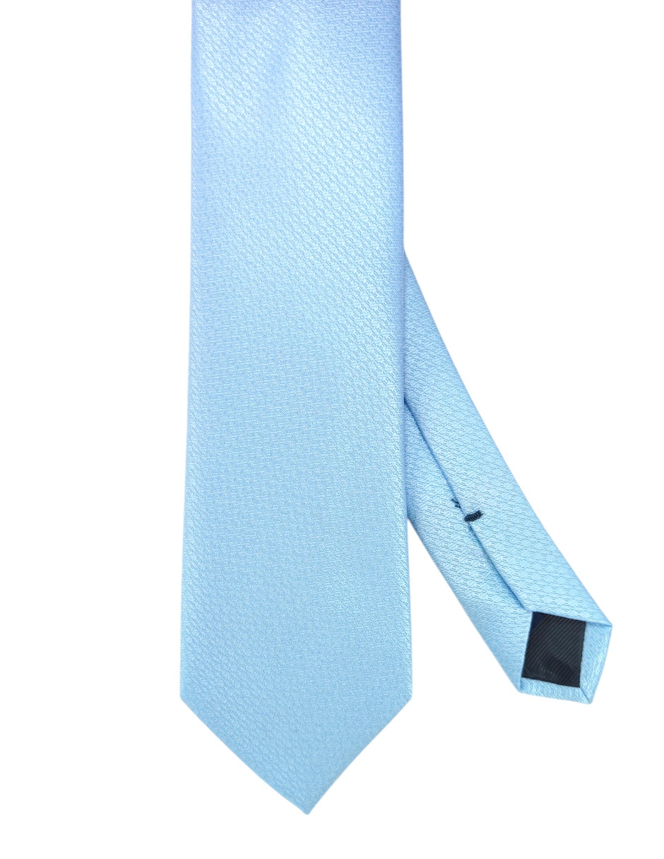 Corbata regular estampado gráfico para hombre