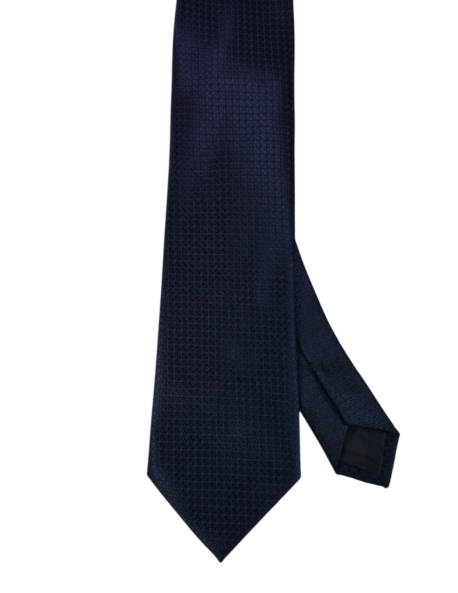 Corbata regular estampado gráfico para hombre