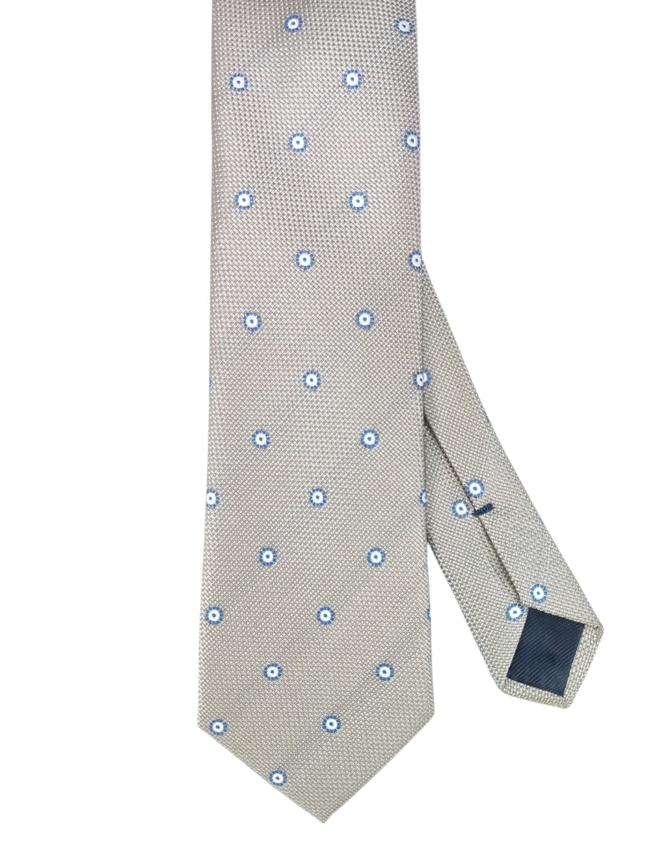 Corbata regular estampado floral para hombre 1