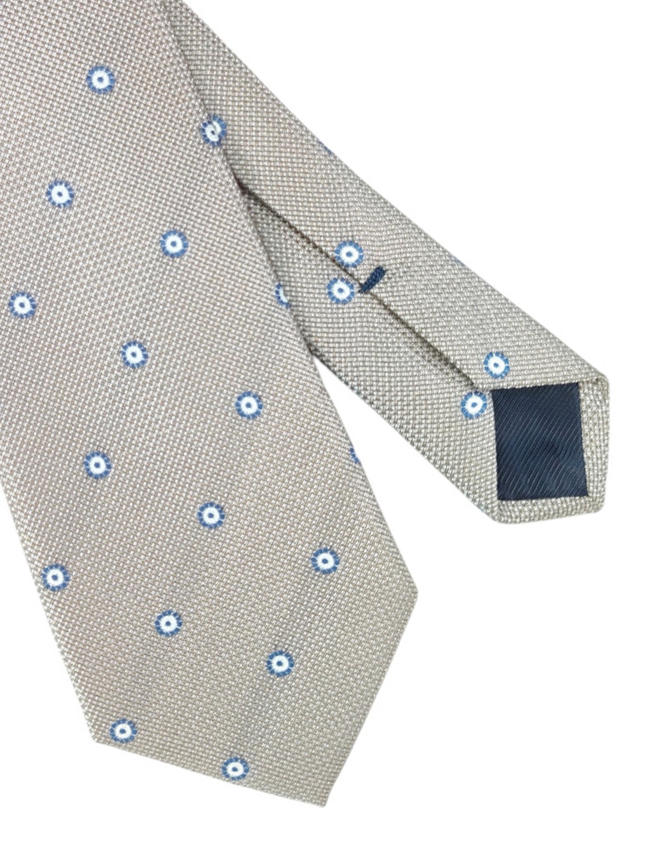 Corbata regular estampado floral para hombre 2