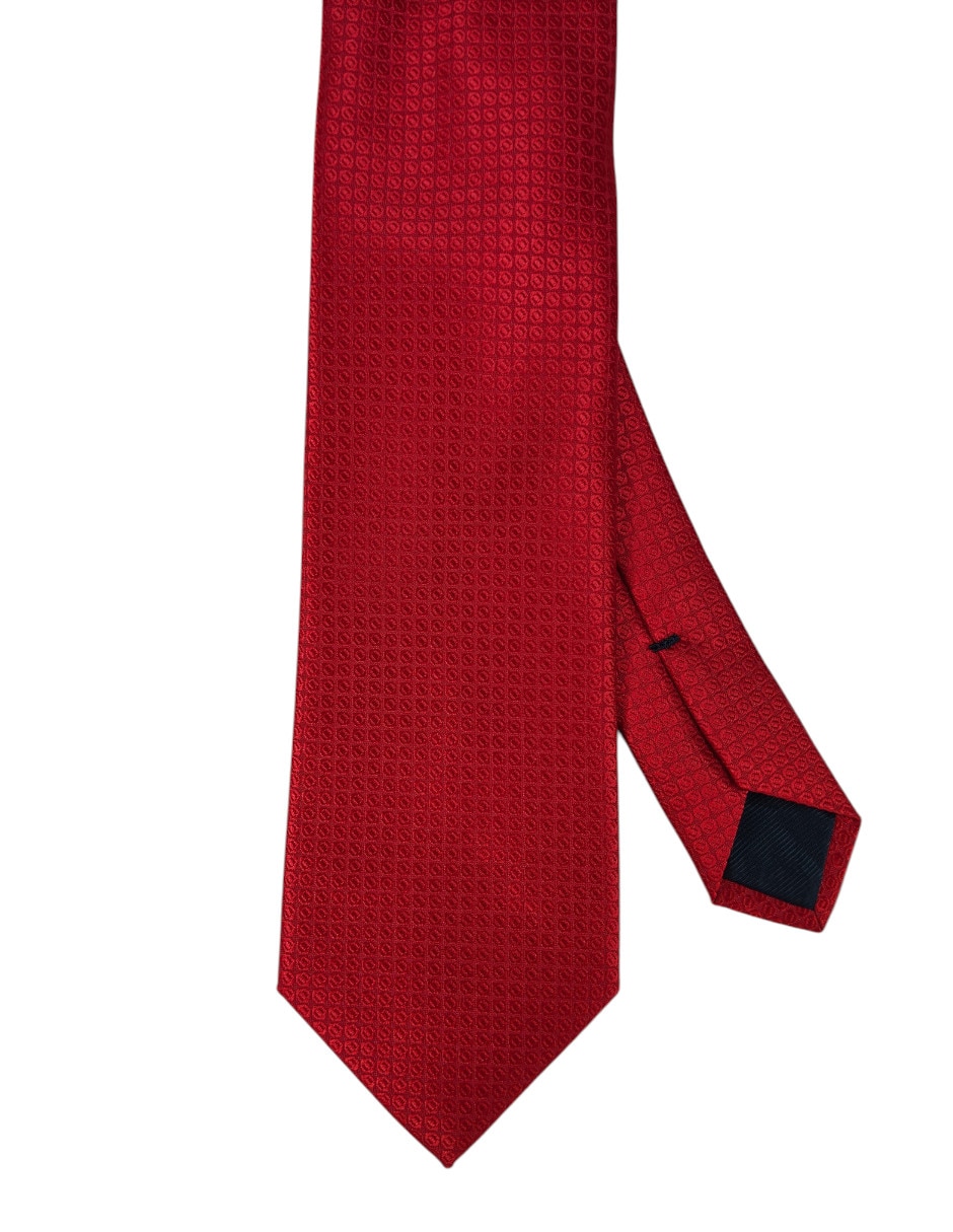 Corbata regular estampado gráfico para hombre 1