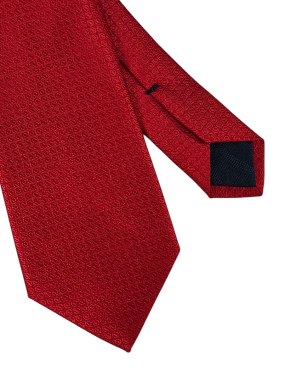 Corbata regular estampado gráfico para hombre 2