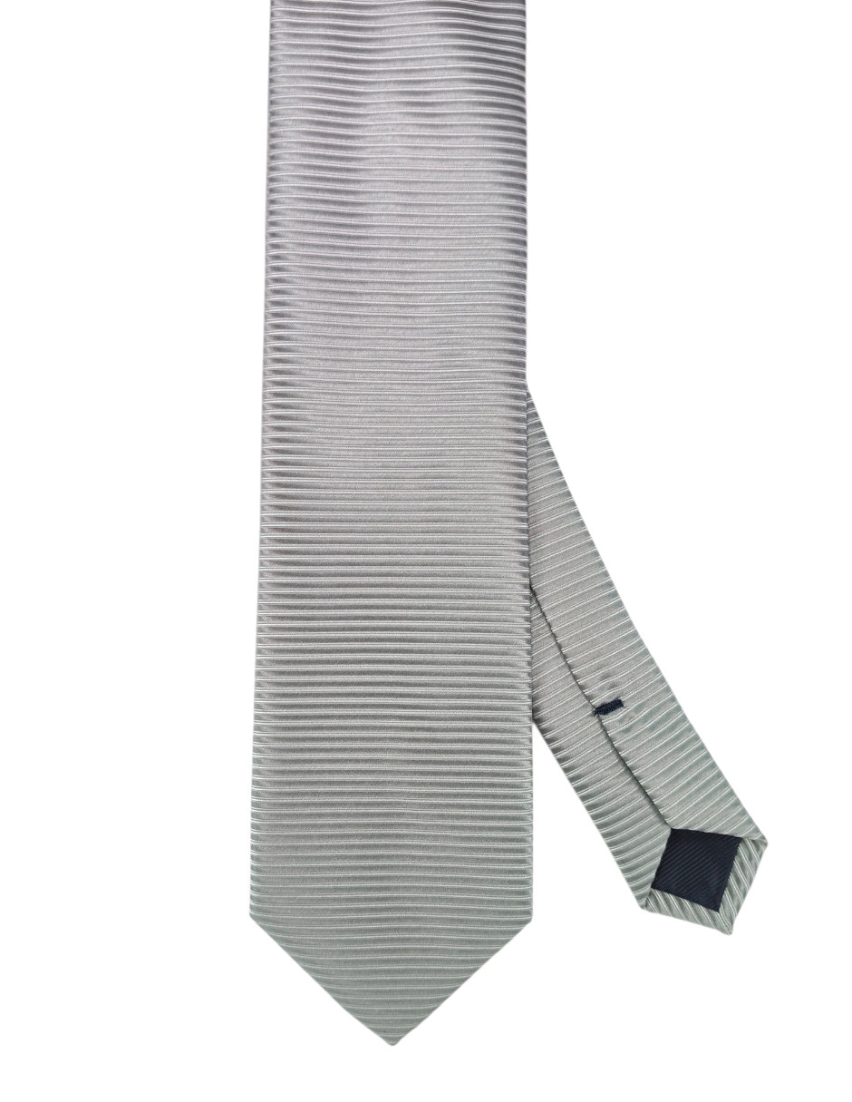 Corbata regular estampado a rayas para hombre 1