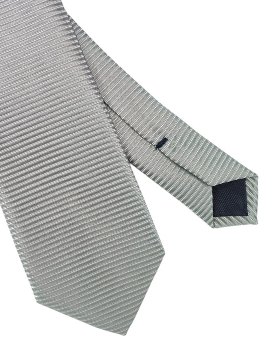 Corbata regular estampado a rayas para hombre 2