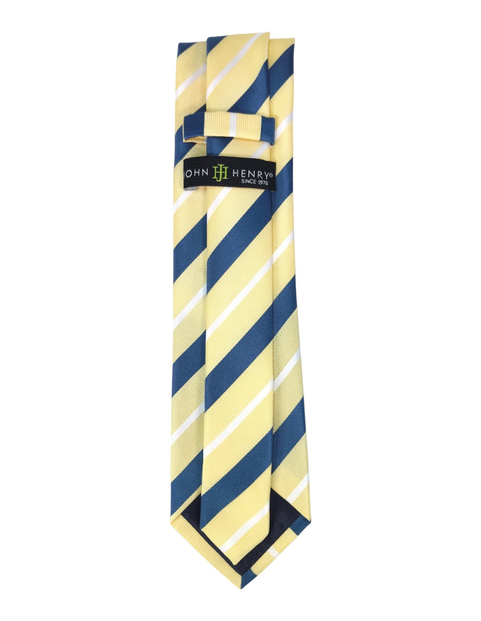Corbata regular estampado a rayas para hombre 3