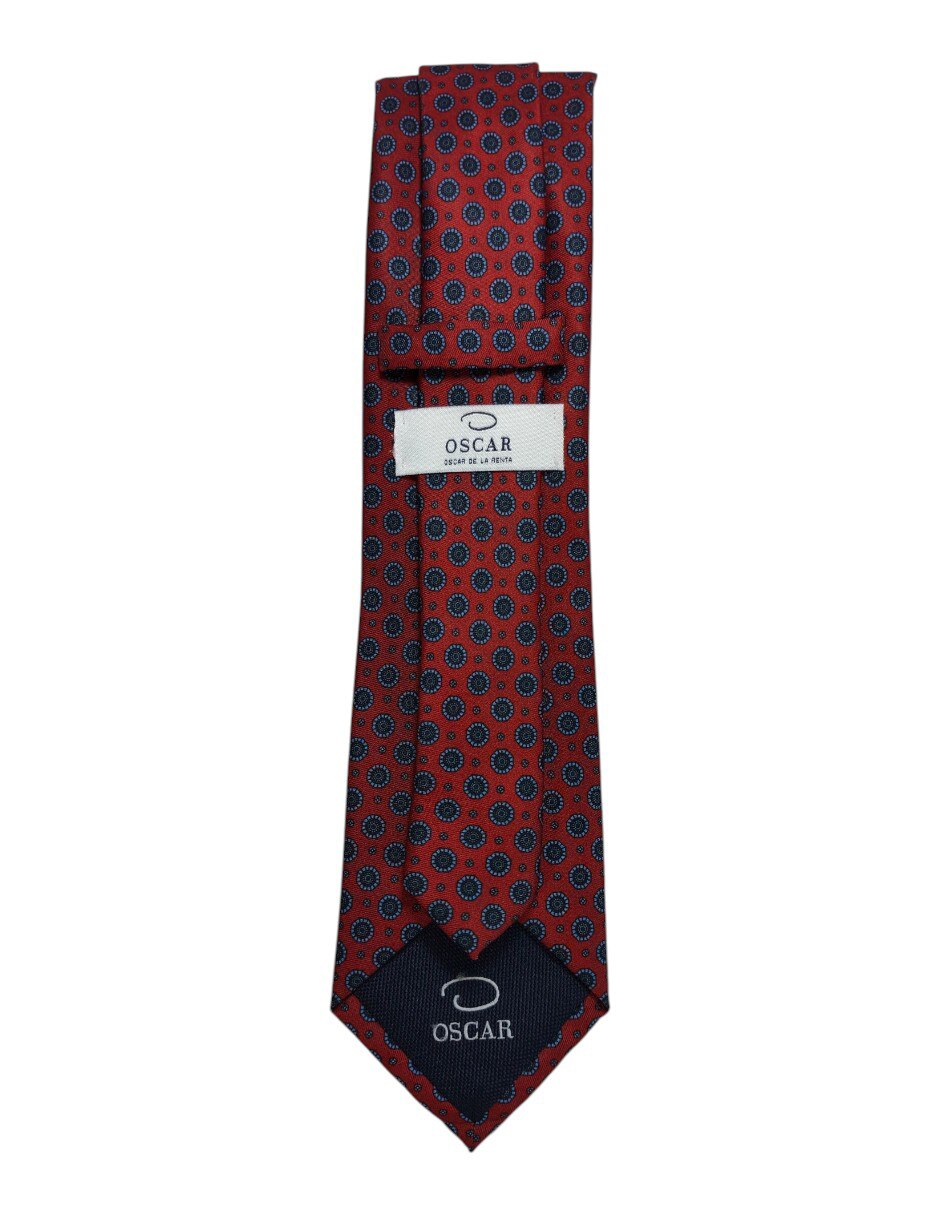 Corbata regular estampado floral para hombre 3